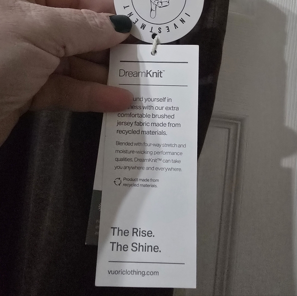 NWT Vuori Halo Essential Wide Leg Lounge Pants in Java Heather, Size XXL. - Picture 13 of 14